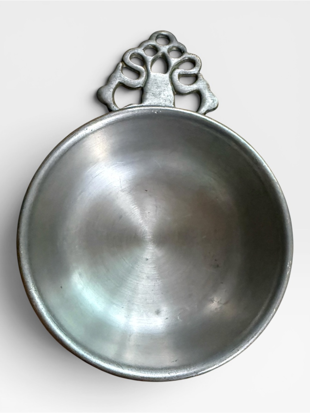 Vintage Woodbury Pewter Porringer Bowl